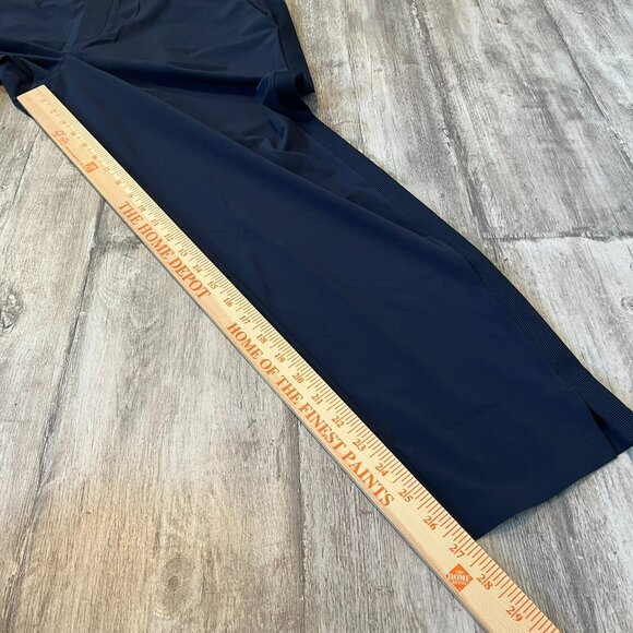 NWOT! Athleta Brooklyn Mid Rise Ankle Pant, Navy Blue, Size 16 - Picture 15 of 15
